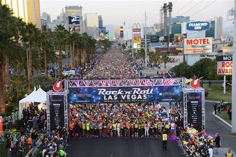 Rock n roll marathon las vegas - 4 days ago · Las Vegas Marathon 2018/2019. The marathon in Las Vegas is one of the oldest in the United States and has existed since 1967. Since 2009, the race has been a member of the Rock ‘n’ Roll Marathon Series. This musical running series began in San Diego in 1998, and now consists of marathons in 11 American cities, including New …
